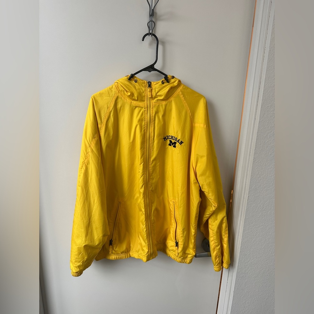 University of Michigan raincoat